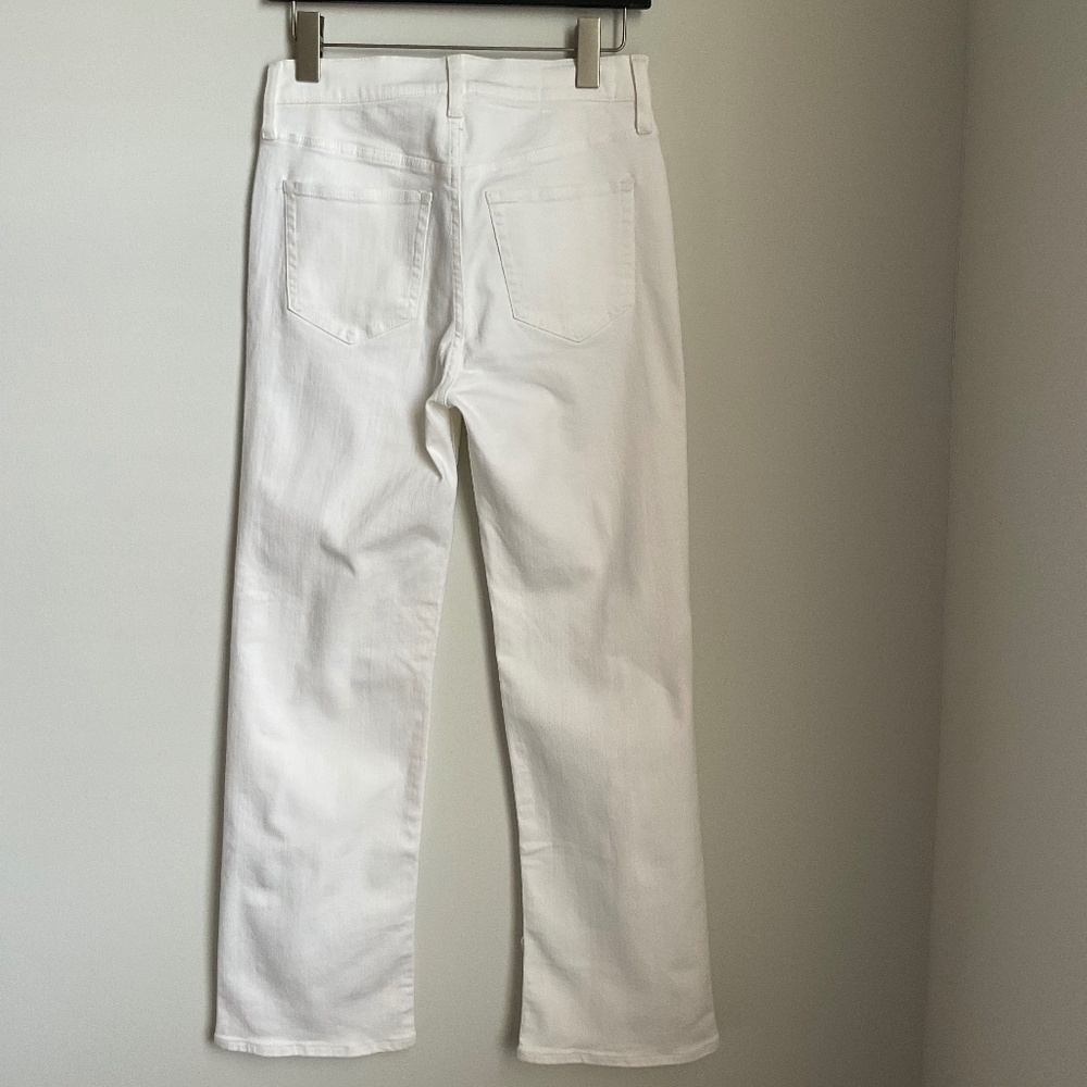 J Crew High Rise Kick Out Jeans White Size 26 Tall - Picture 5 of 6